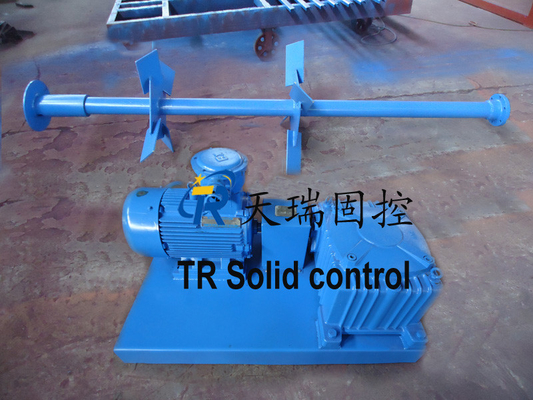 Blue Coupling / Direct Connection Type Worm Gear Speed Reducer For Drilling